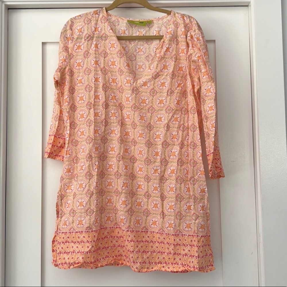 Rock flower paper cover up L
